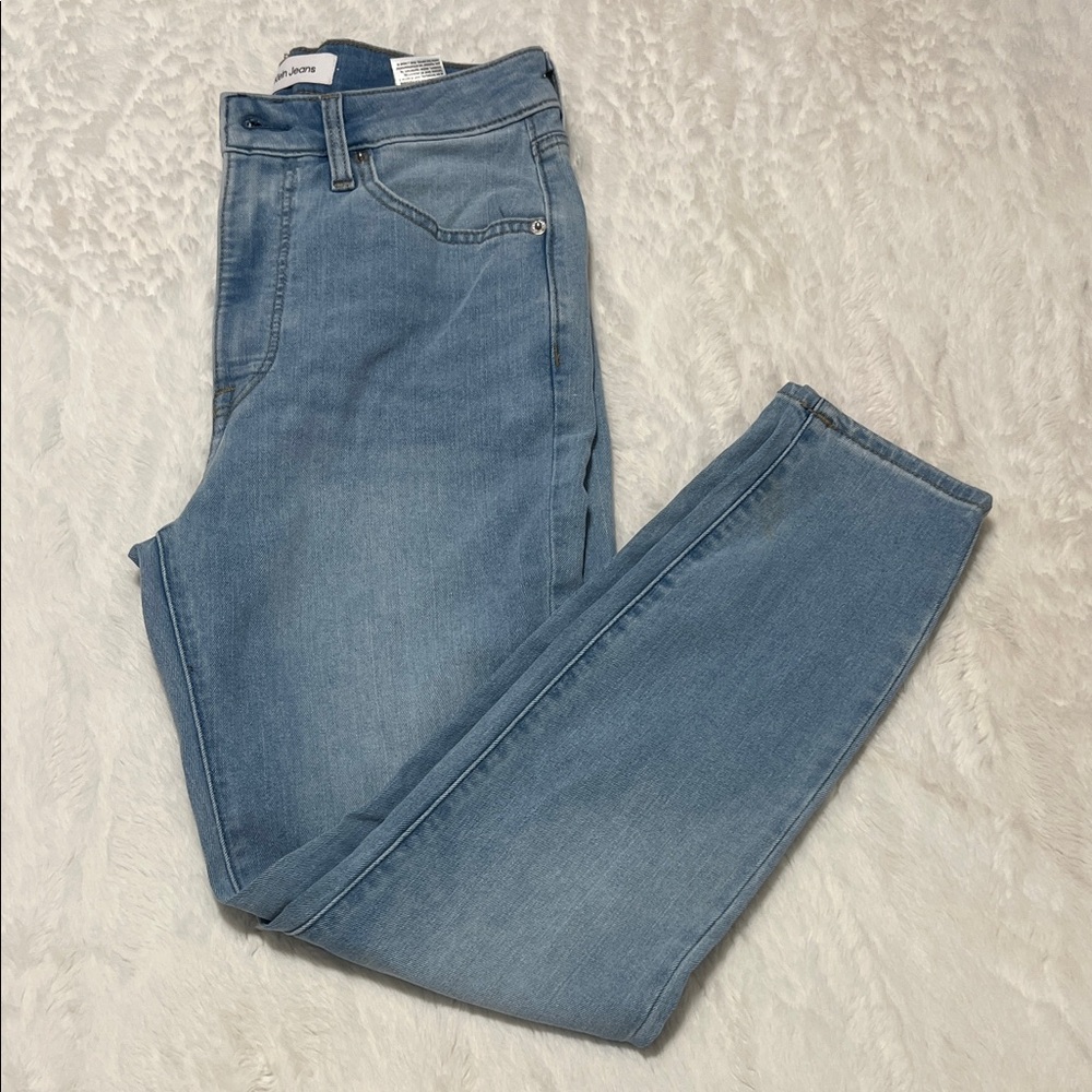 Calvin Klein Faded Blue Jeans